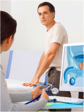 Identificación del tipo de prostatitis en un hombre